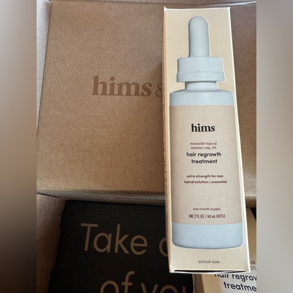 New in the Box Hims 5% minoxidil topical solution. - Picture 1 of 6